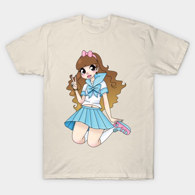 Sailor Girl T-Shirt by ShinyBat